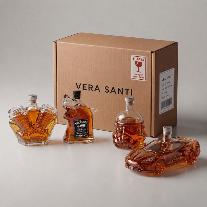 Botella de Whisky – Edición Gato Leopardo