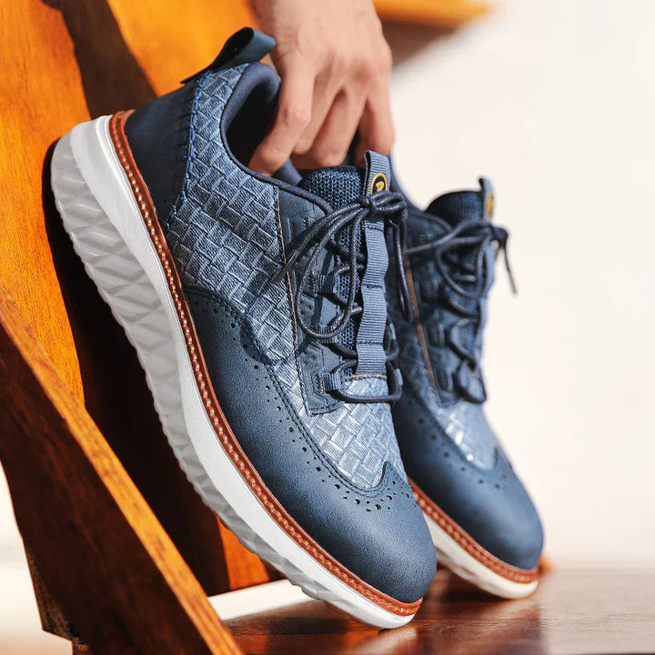 Zapatillas de Cuero Pulido Drake