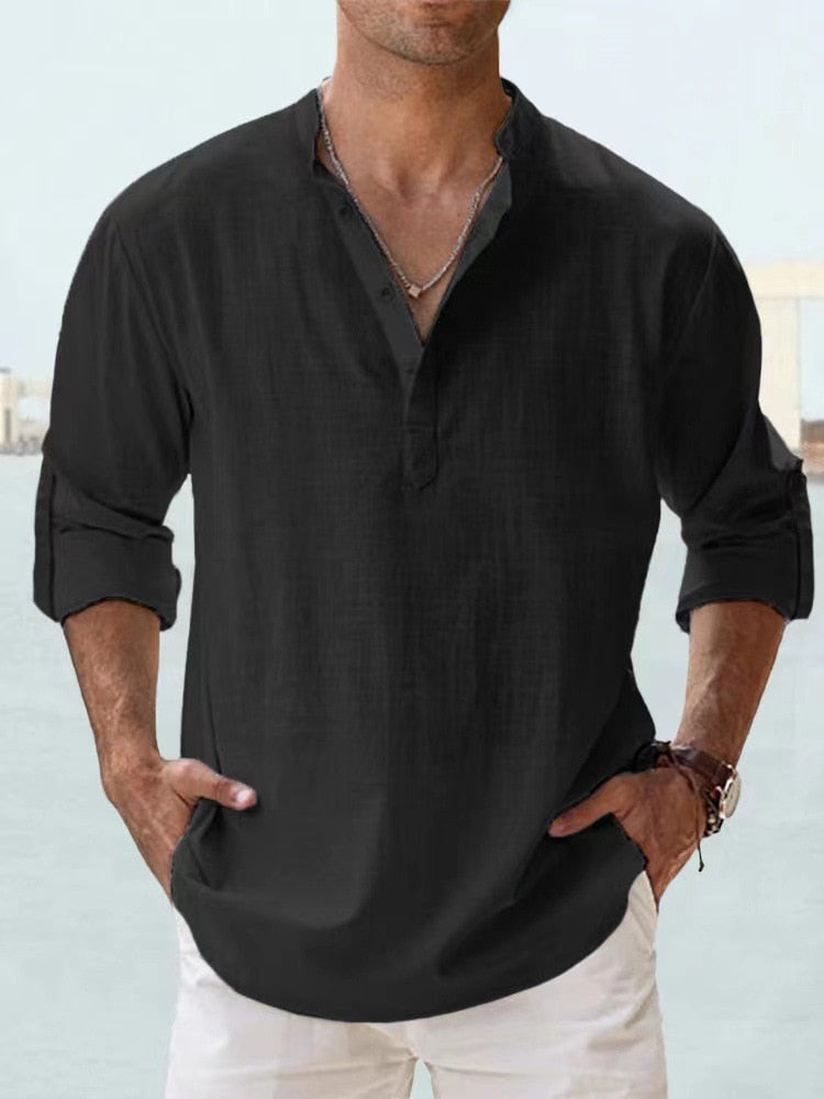 Matthew | Camisa de Lino Transpirable