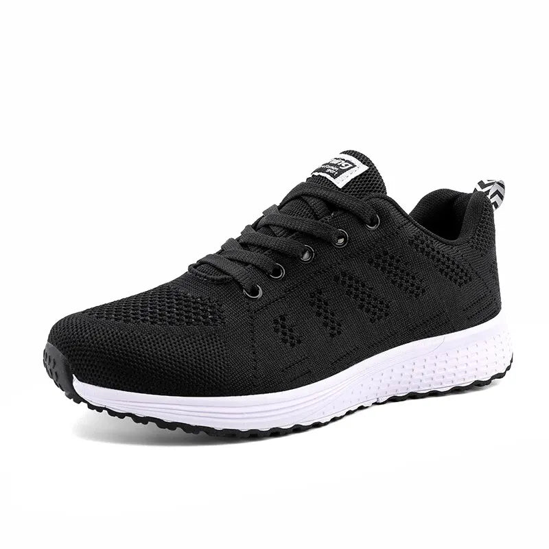 Zapatillas cómodas para mujeres – Zapatos de malla transpirables para el día a día y el tiempo libre
