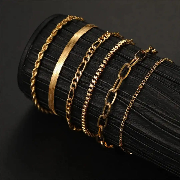 Conjunto de Pulseras Cubanas Boho Retro
