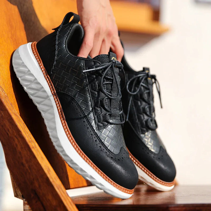 Zapatillas de Cuero Pulido Drake
