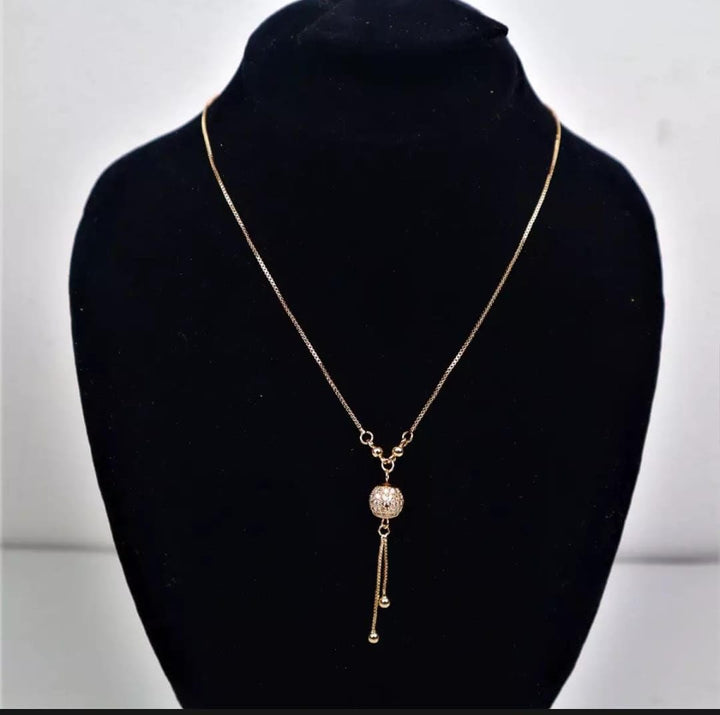 Collar Colgante Vintage Dorado