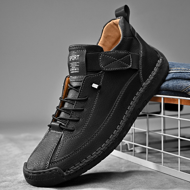 Calder Zapatilla de Cuero Hecha a Mano