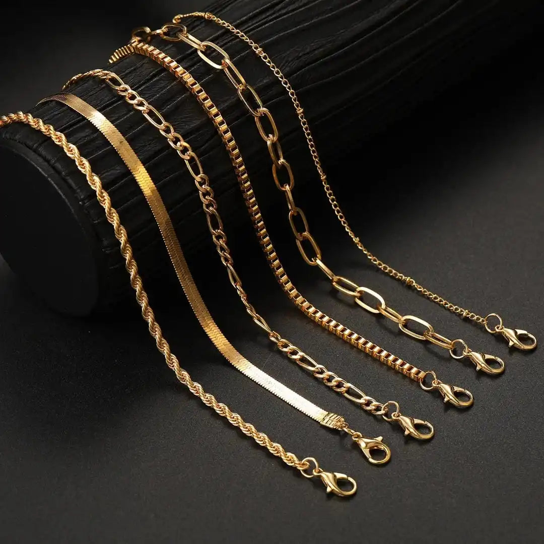 Conjunto de Pulseras Cubanas Boho Retro