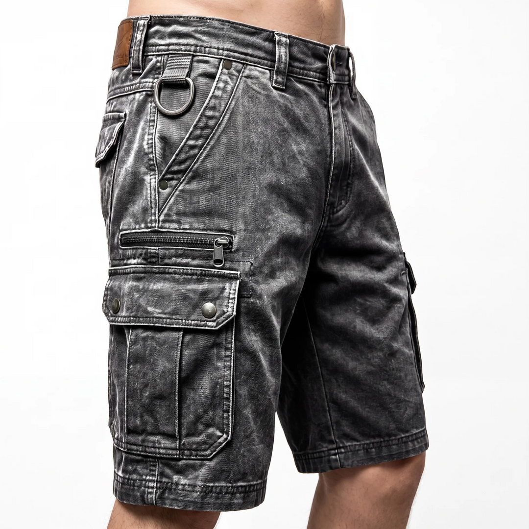 Beeckhoven™ | Functional Denim Cargo Shorts