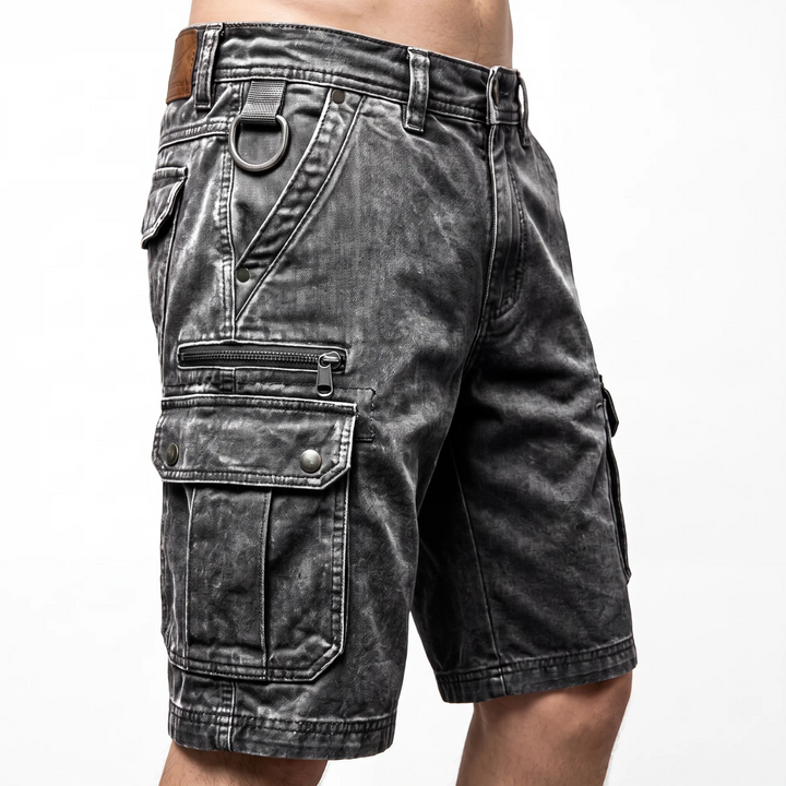 Beeckhoven™ | Functional Denim Cargo Shorts