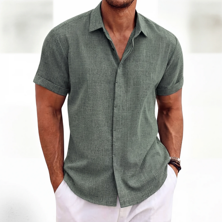 Lenoir™ | Camisa de Lino Clásica