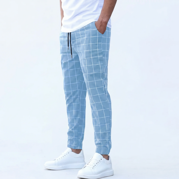 Crossmark Checkered Jogger