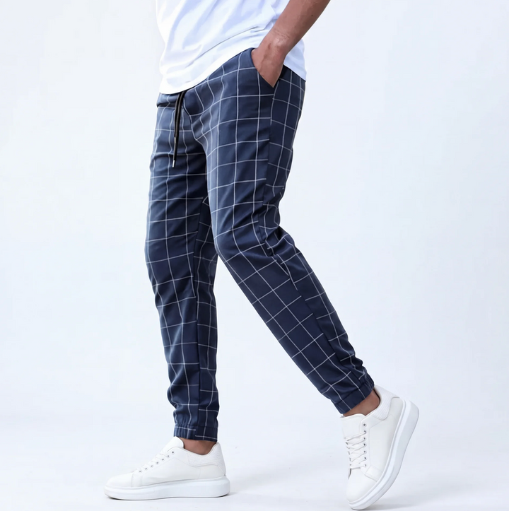 Crossmark Checkered Jogger