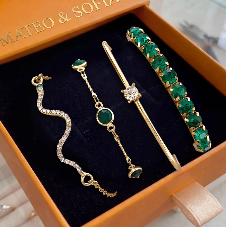 Sorina Feldwyn Bracelet Set | Gold