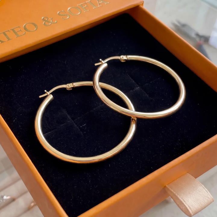 Noa Serane Earrings | Gold