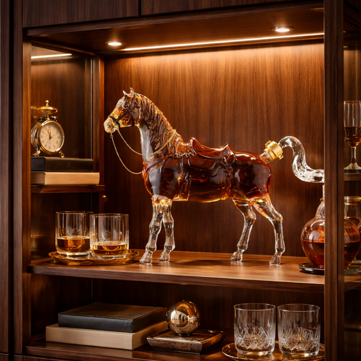 Botella de Whisky - Edición Caballo