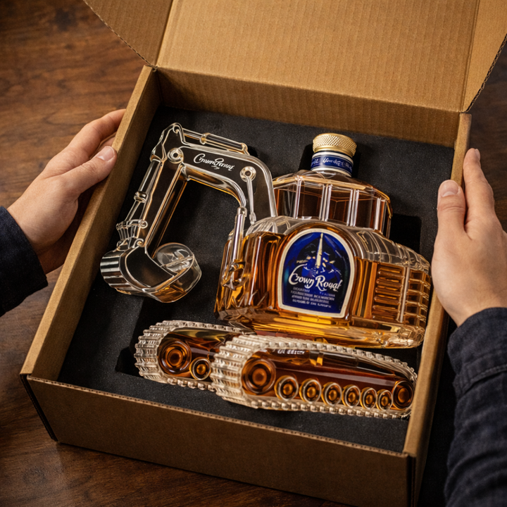 Botella de Whisky - Edición Excavadora