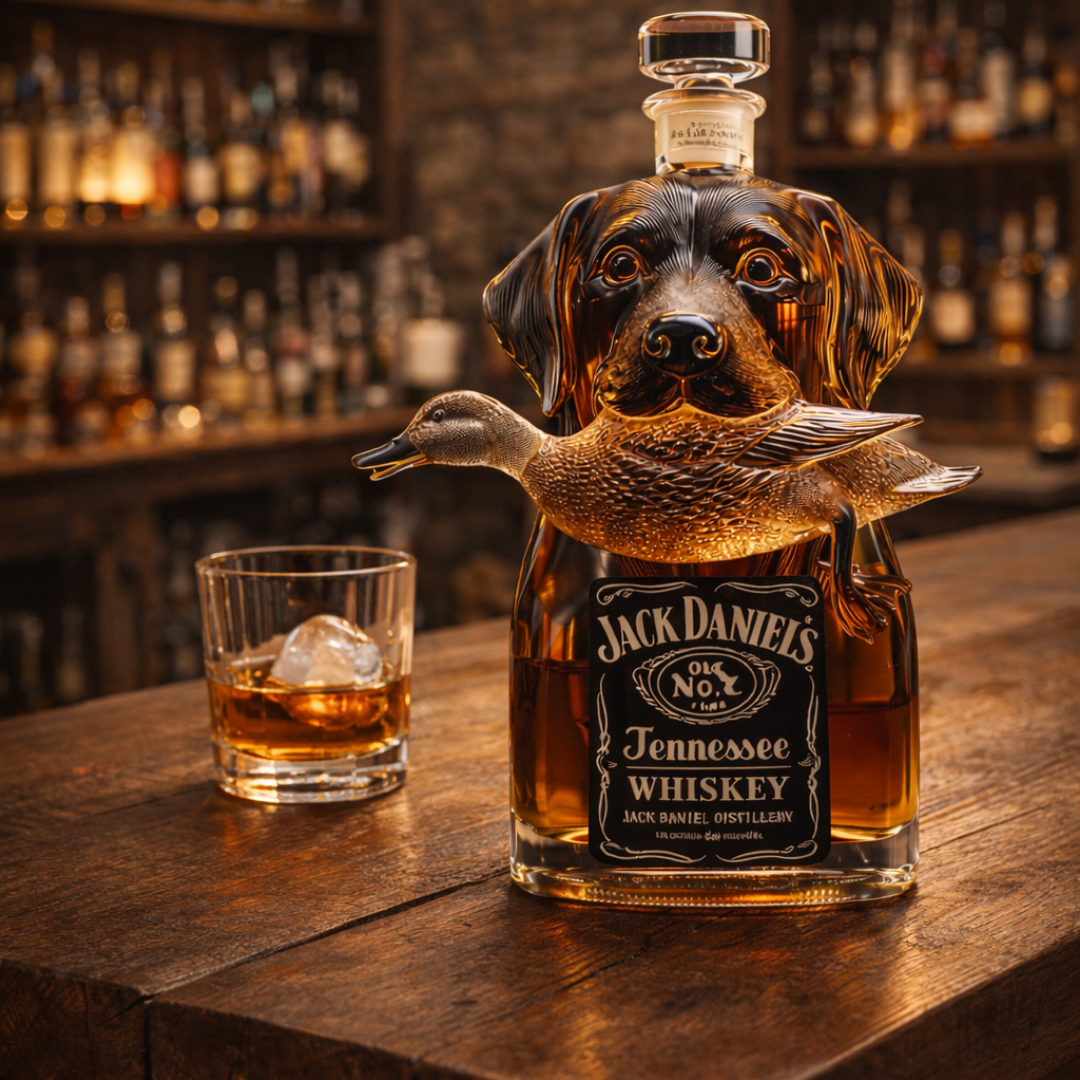 Botella de Whisky - Edición Pato Salvaje