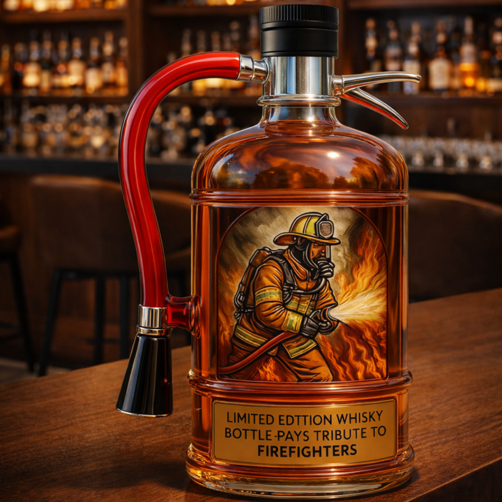 Botella de Whisky - Edición Extintor de Incendios