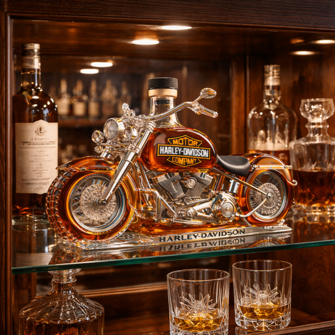 Botella de Whiskey - Edición Motocicleta