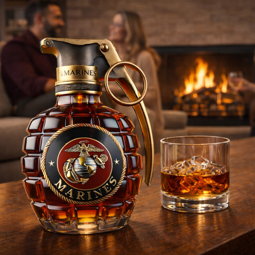 Whisky Bottle - Granada Marines Edition