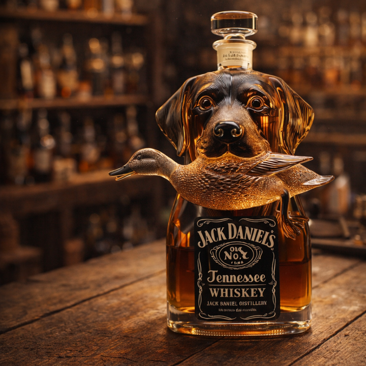 Botella de Whisky - Edición Pato Salvaje
