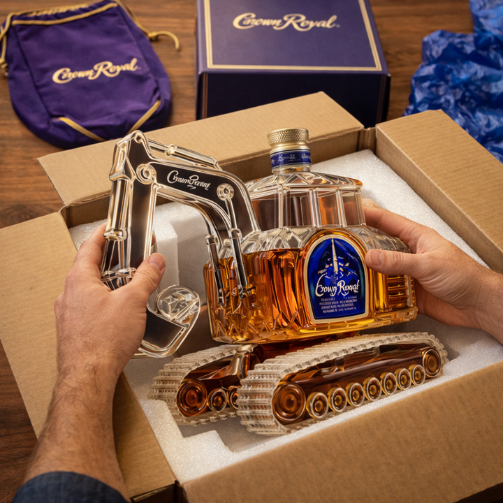 Botella de Whisky - Edición Excavadora
