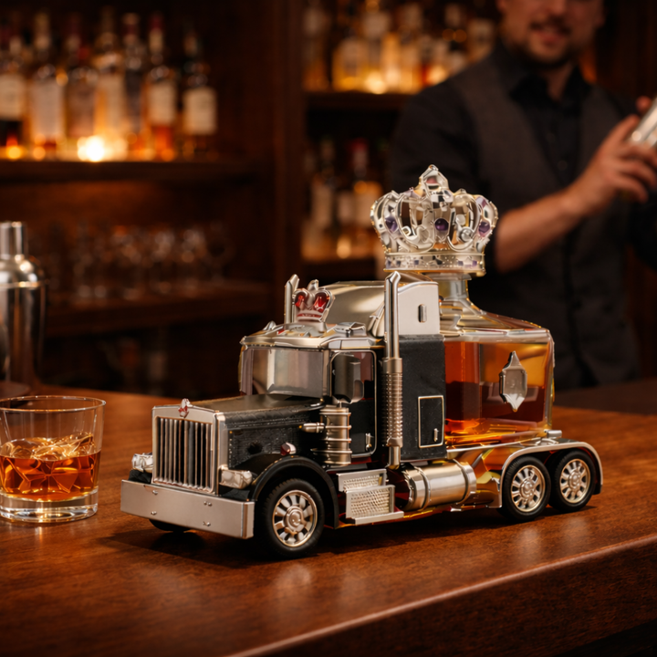 Botella de Whiskey - Edición Camión