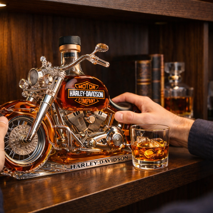 Botella de Whiskey - Edición Motocicleta