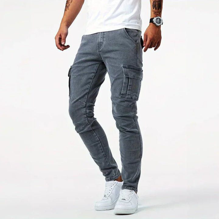 ALEX™ | JEANS CARGO ELÁSTICOS