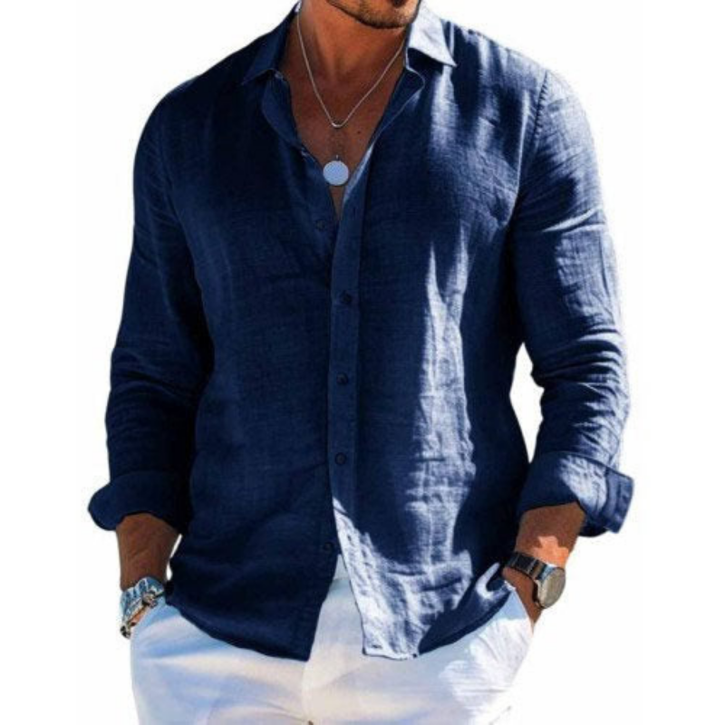 Cazel | Camisa elegante de tejido transpirable