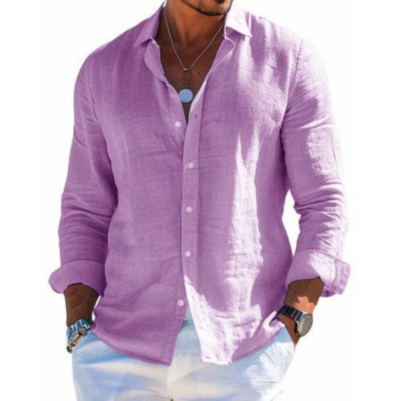 Cazel | Camisa elegante de tejido transpirable