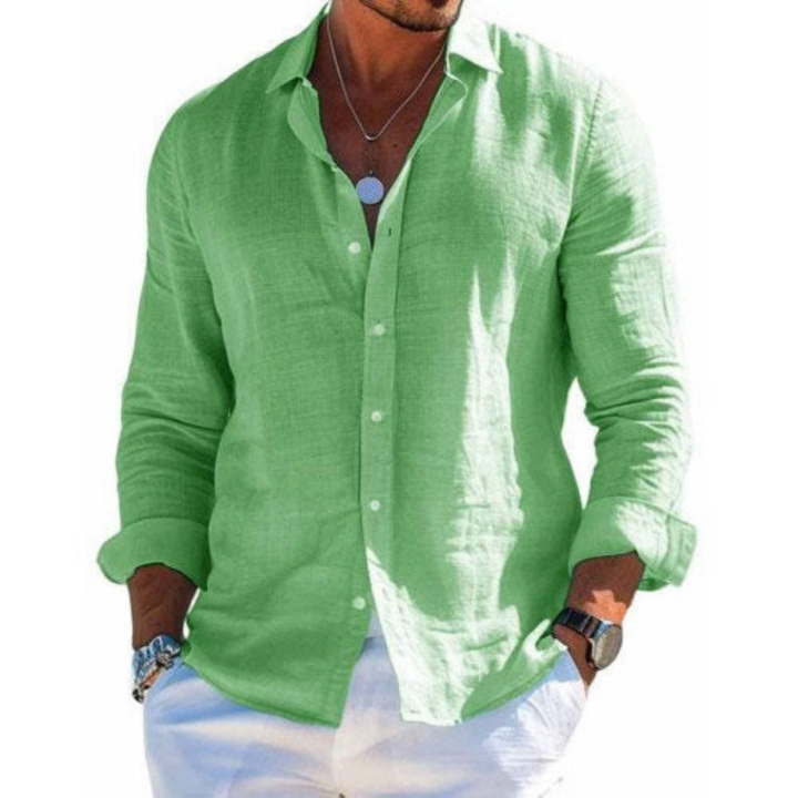 Cazel | Camisa elegante de tejido transpirable