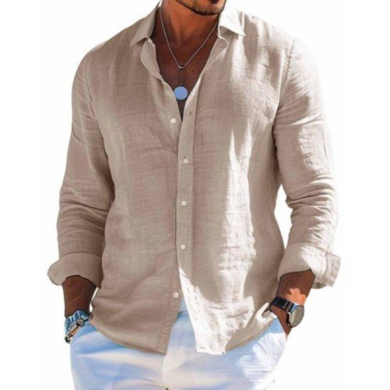 Cazel | Camisa elegante de tejido transpirable