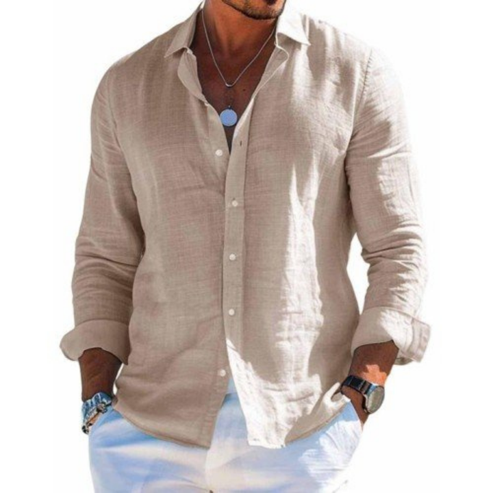 Cazel | Camisa elegante de tejido transpirable