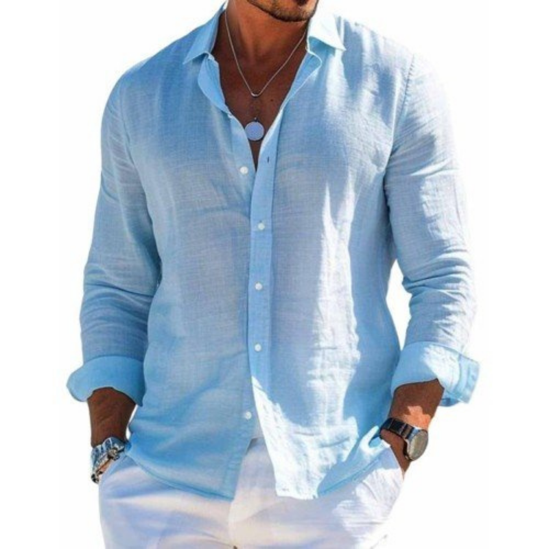 Cazel | Camisa elegante de tejido transpirable