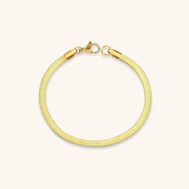 Pulsera Herringbone Lustrosa Vida