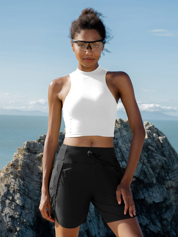 Pantalones Cortos Utilitarios Activos de 7 Pulgadas para Mujeres