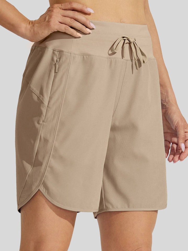 Pantalones Cortos Utilitarios Activos de 7 Pulgadas para Mujeres