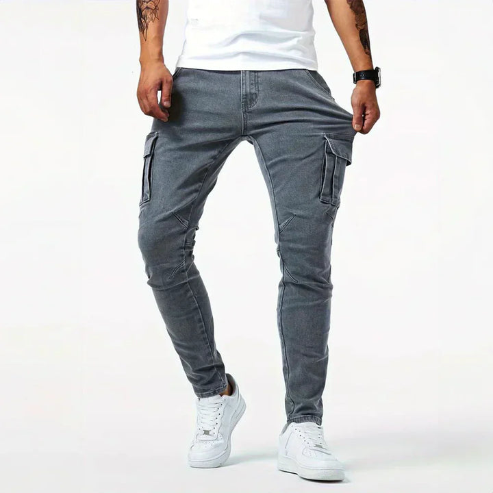 ALEX™ | JEANS CARGO ELÁSTICOS
