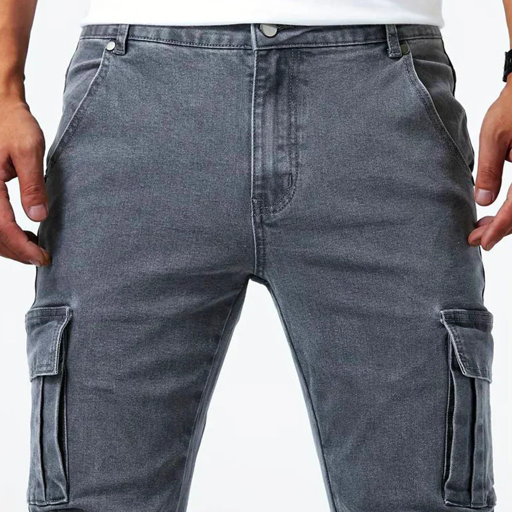 ALEX™ | JEANS CARGO ELÁSTICOS