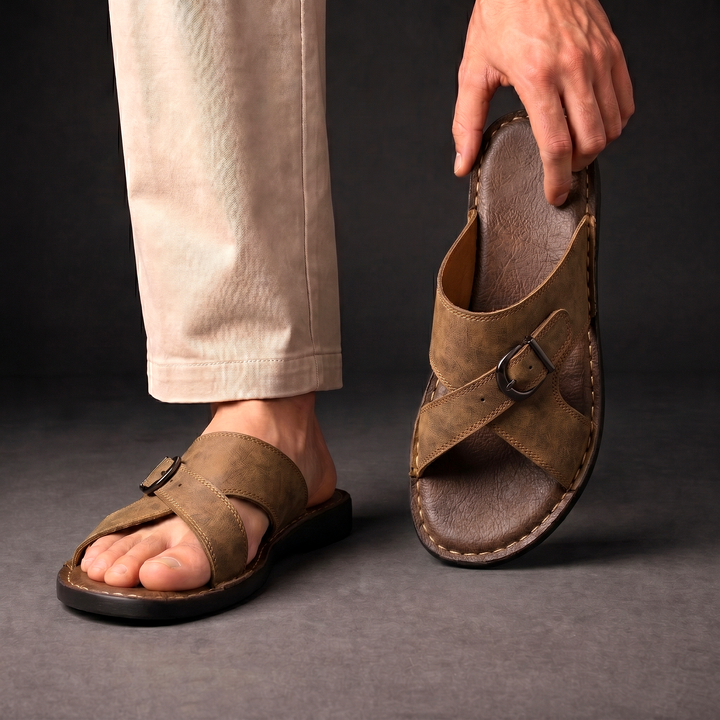 Lucas Leather Sandals