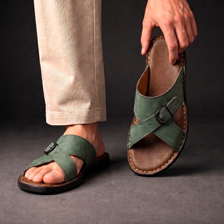 Lucas Leather Sandals