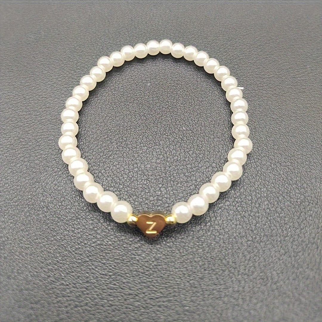 Pulsera de Perlas A-Z