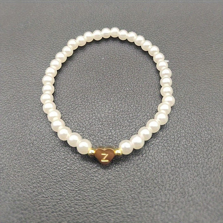 Pulsera de Perlas A-Z