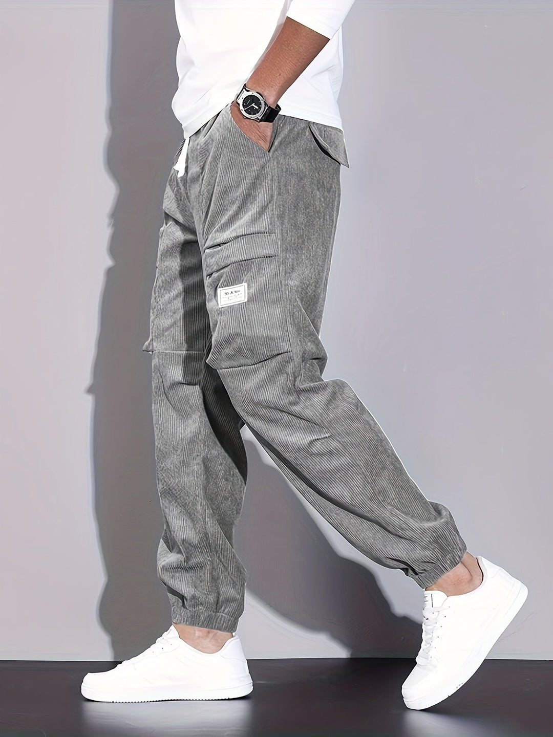 Rossi Roma | PANTALÓN CARGO EN CORDUROY
