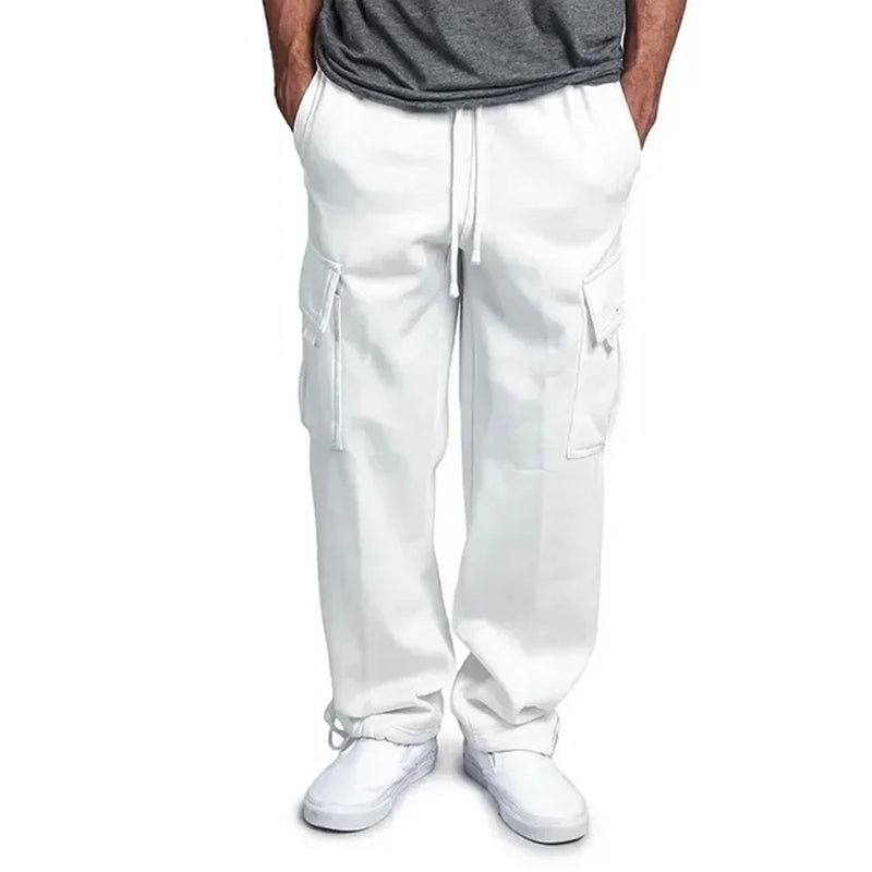 Pantalones de deporte cargo de polar - Confort Óptimo para hombre