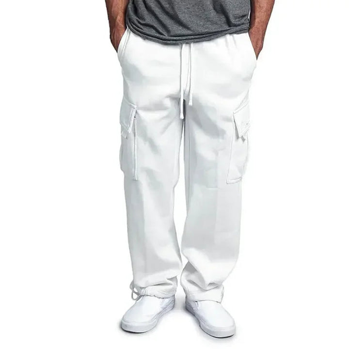 Pantalones de deporte cargo de polar - Confort Óptimo para hombre