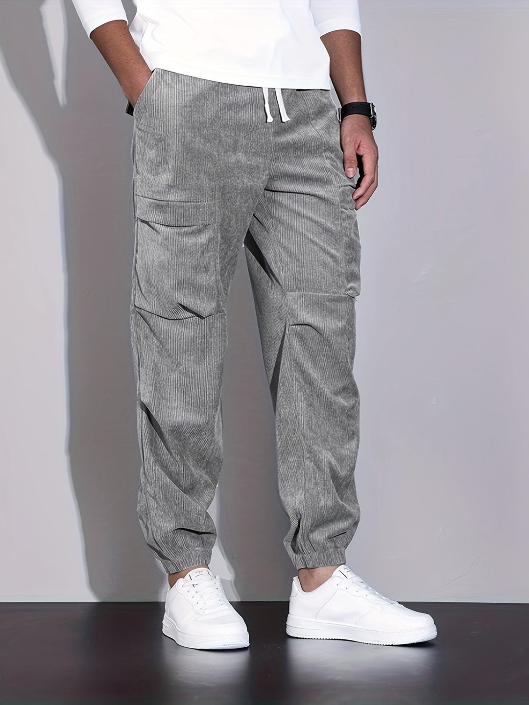 Rossi Roma | PANTALÓN CARGO EN CORDUROY