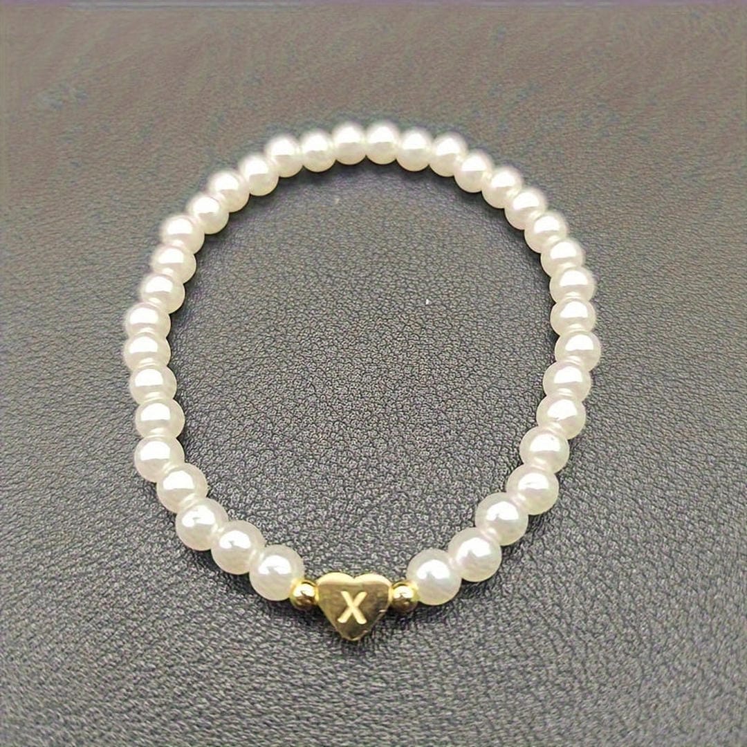 Pulsera de Perlas A-Z