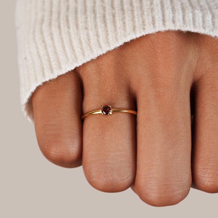 Anillos de Piedra de Nacimiento Únicos