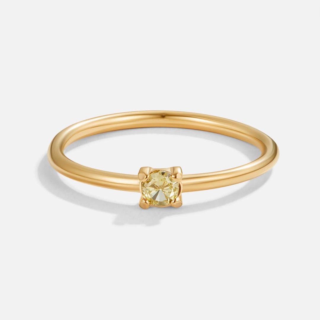 Anillos de Piedra de Nacimiento Únicos