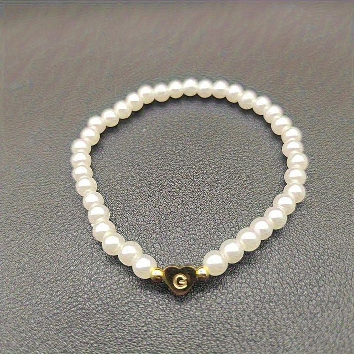 Pulsera de Perlas A-Z